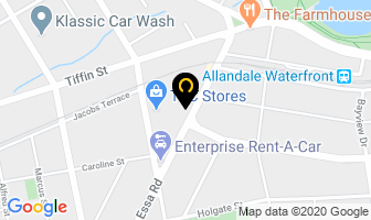 My Only Sunshine Laundrette in Barrie map