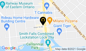 My Place Restaurant in Smiths Falls map