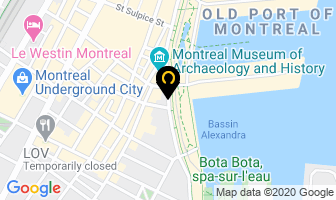 Myevent.com Inc in Montreal map
