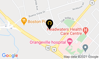 Mythic Productions in Orangeville map