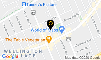 Myticas Consulting in Guelph map
