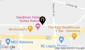 N A P Windows & Doors Ltd in Kelowna map