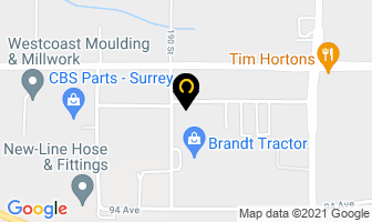 N D F Enterprises Ltd in Surrey map