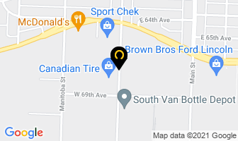 N S Biring Enterprises Ltd in Vancouver map