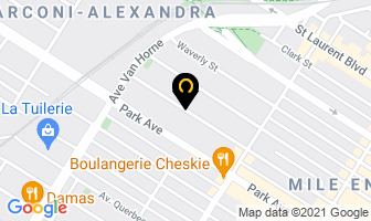 N Silberman in Montreal map