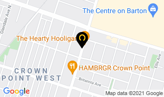 Nadel Furs Inc in Hamilton map