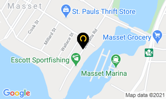 Naden Lodge Inc in Masset map