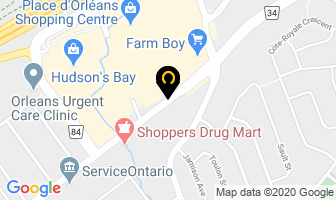 Nadon Professional Corporation in Orléans map