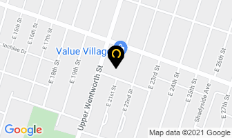 Nails Tech in Hamilton map