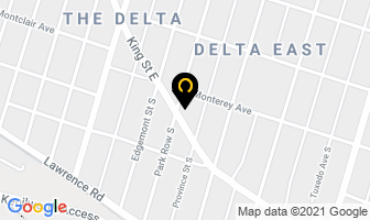Najem's Auto Services in Hamilton map