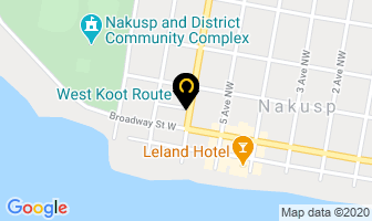 Nakusp Public Library in Nakusp map
