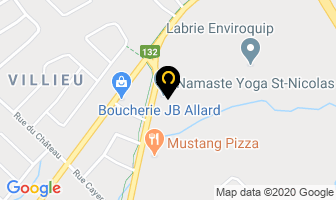 Namaste Yoga St-Nicolas in Beaconsfield map