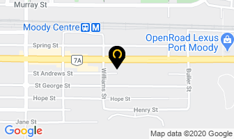 Namoo Sushi in Port Moody map