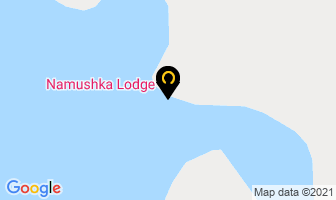 Namushka Lodge in Yellowknife map