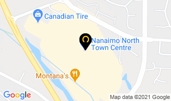 Nanaimo North Town Centre in Nanaimo map