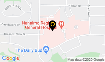 Nanaimo Regional General Hospital in Nanaimo map