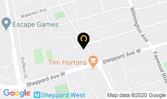 Nanalyn Jerk in Orillia map