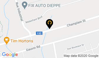 Nanoptix Inc in Dieppe map