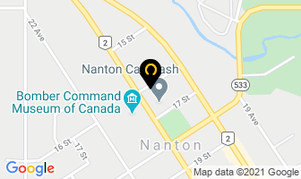 Nanton Bottle Depot in Nanton map