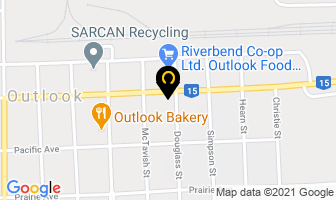 Napa Auto Parts in Outlook map