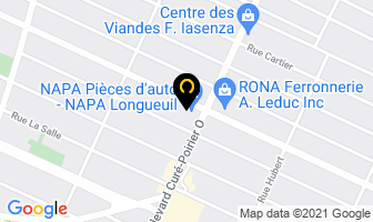 Napa Auto Parts in Longueuil map