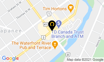 Napanee Area Chc in Napanee map