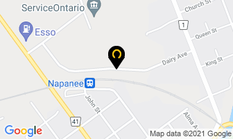 Napanee Maintenance Shop in Napanee map