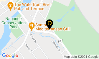 Napanee Veterinary Hospital in Napanee map