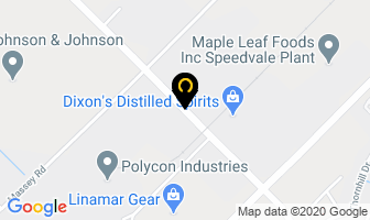 Nartech Metal Products in Guelph map