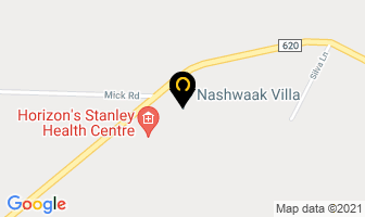 Nashwaak Villa in Stanley map