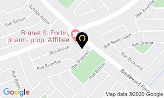 Nathalie Lefebvre Osteopathe in Longueuil map