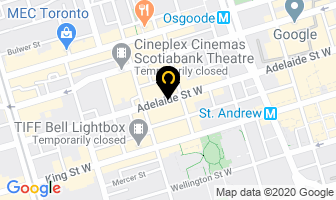 National Angel Organization in Toronto map