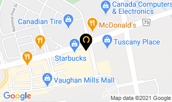 National Bank in Vaughan map