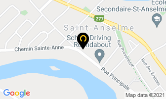 National Bank in Saint-anselme map