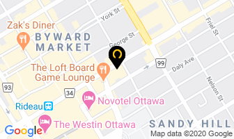 National Bank in Guelph map