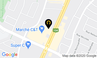 National Bank in Brossard map