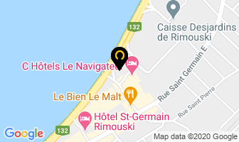National Bank in Rimouski map