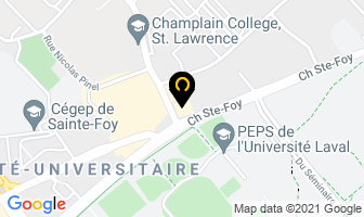 National Bank in Ville de Québec map