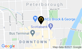 National Bank in Peterborough map
