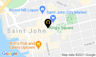 National Bank in Saint John map