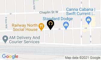National Bank Financial in Swift Current map