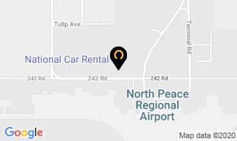 National Car Rental in Brampton map