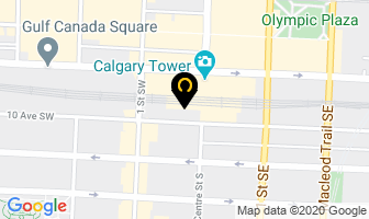 National Car Rental in Calgary map