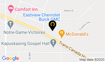 National Car Rental in Kapuskasing map