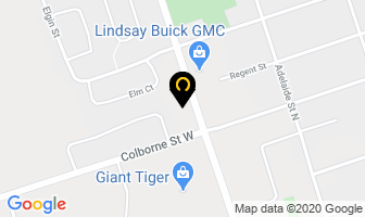 National Car Rental in Lindsay map
