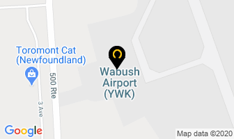 National Car Rental in Wabush map