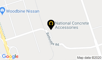 National Concrete Accessories in Orillia map