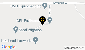 National Energy Equipment Inc in Thunder Bay District map