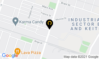 National Lazer Supply Ltd in Hamilton map