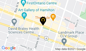National Pizza & Wings in Hamilton map